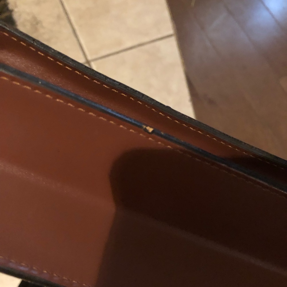 TODAY ONLY:Authentic Louis Vuitton Monceau Bag- AS IS- handle dirt signs of wear - Picture 13 of 17